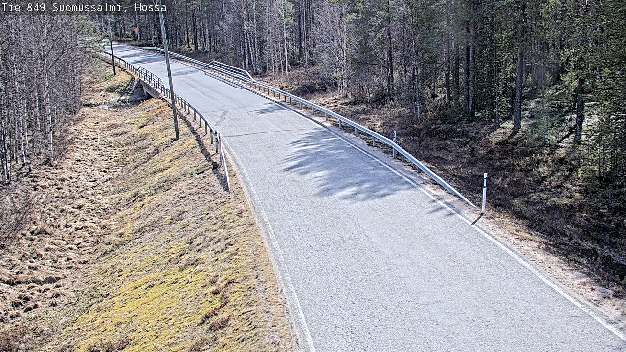 Kelikamerat Kuva Tie 843 Suomussalmi, Hossa, Suomussalmi, Kainuu