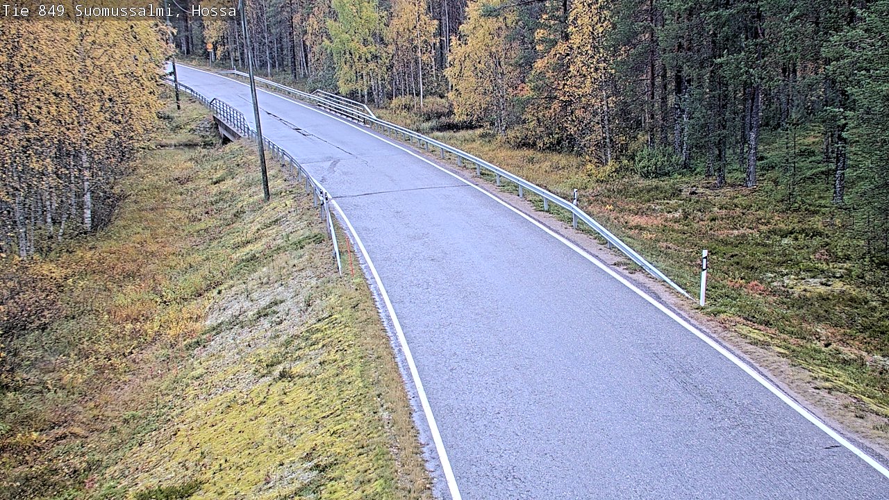 Kelikamerat Kuva Tie 843 Suomussalmi, Hossa, Suomussalmi, Kainuu
