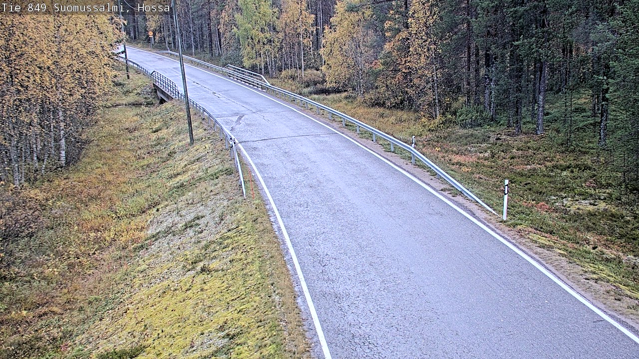 Kelikamerat Kuva Tie 843 Suomussalmi, Hossa, Suomussalmi, Kainuu