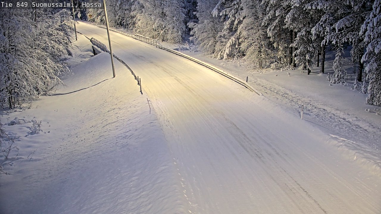 Kelikamerat Kuva Tie 843 Suomussalmi, Hossa, Suomussalmi, Kainuu