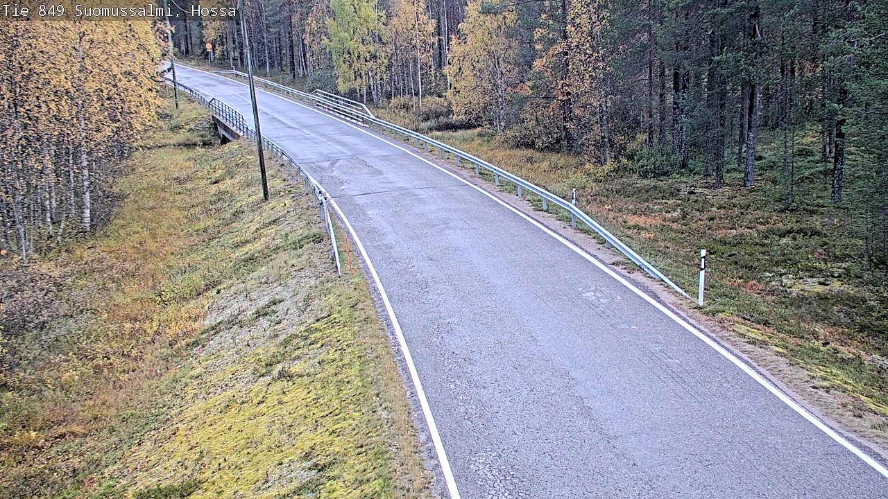 Kelikamerat Kuva Tie 843 Suomussalmi, Hossa, Suomussalmi, Kainuu