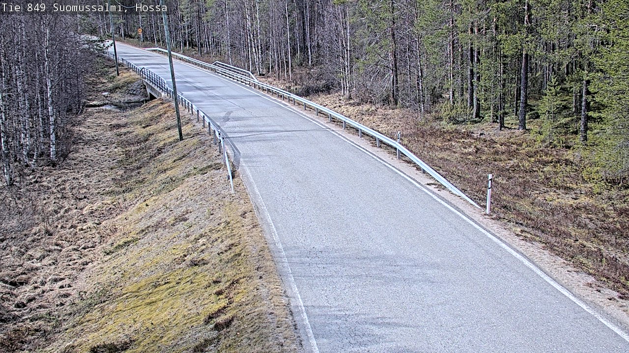 Kelikamerat Kuva Tie 843 Suomussalmi, Hossa, Suomussalmi, Kainuu