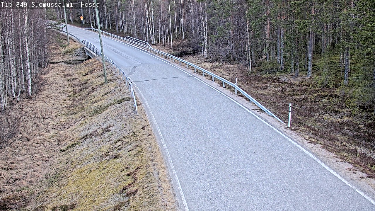 Kelikamerat Kuva Tie 843 Suomussalmi, Hossa, Suomussalmi, Kainuu