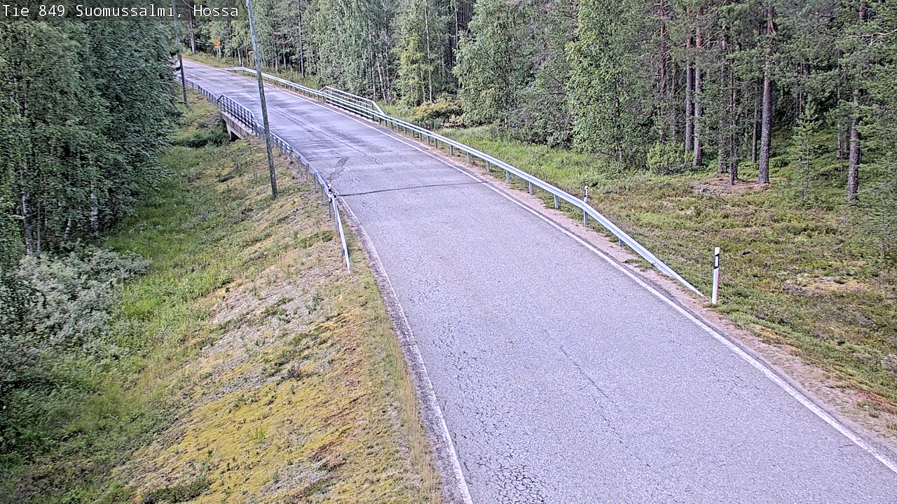 Kelikamerat Kuva Tie 843 Suomussalmi, Hossa, Suomussalmi, Kainuu