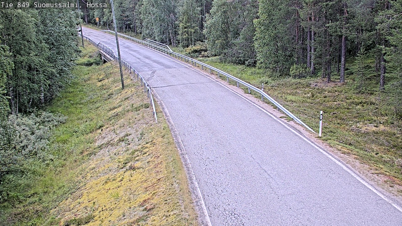 Kelikamerat Kuva Tie 843 Suomussalmi, Hossa, Suomussalmi, Kainuu
