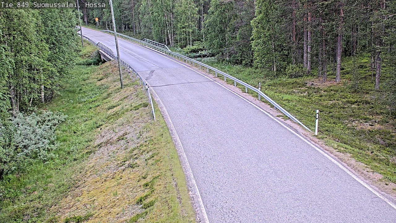 Kelikamerat Kuva Tie 843 Suomussalmi, Hossa, Suomussalmi, Kainuu