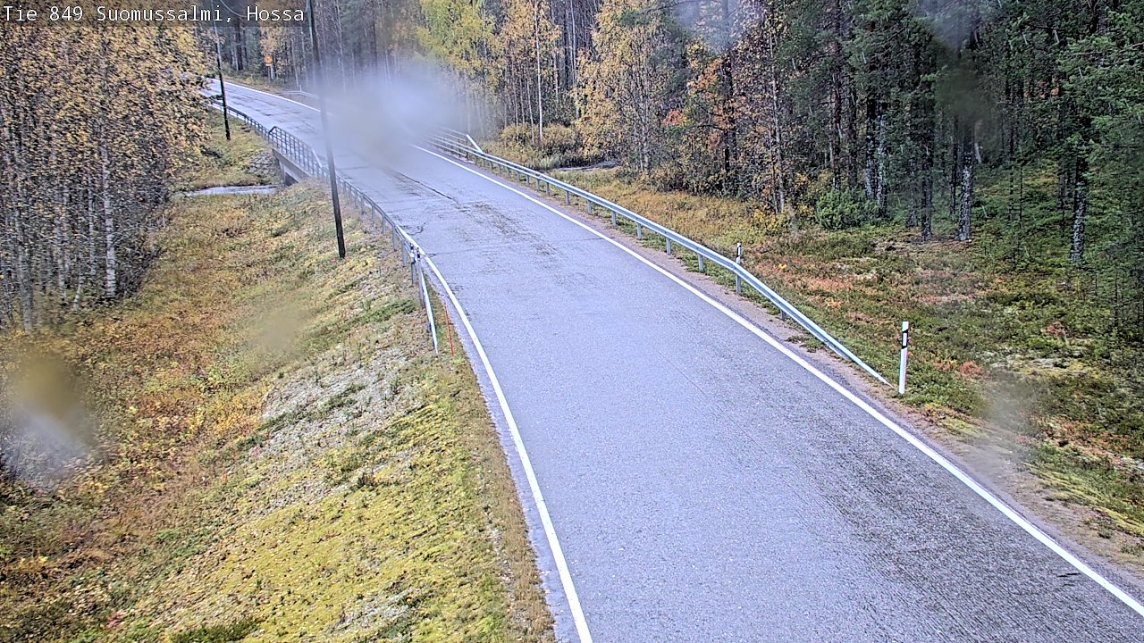Weather Camera Image Road 950 843 Suomussalmi, Hossa, Suomussalmi, Kainuu