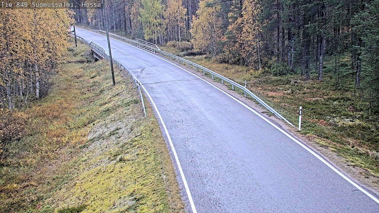 Kelikamerat Kuva Tie 843 Suomussalmi, Hossa, Suomussalmi, Kainuu