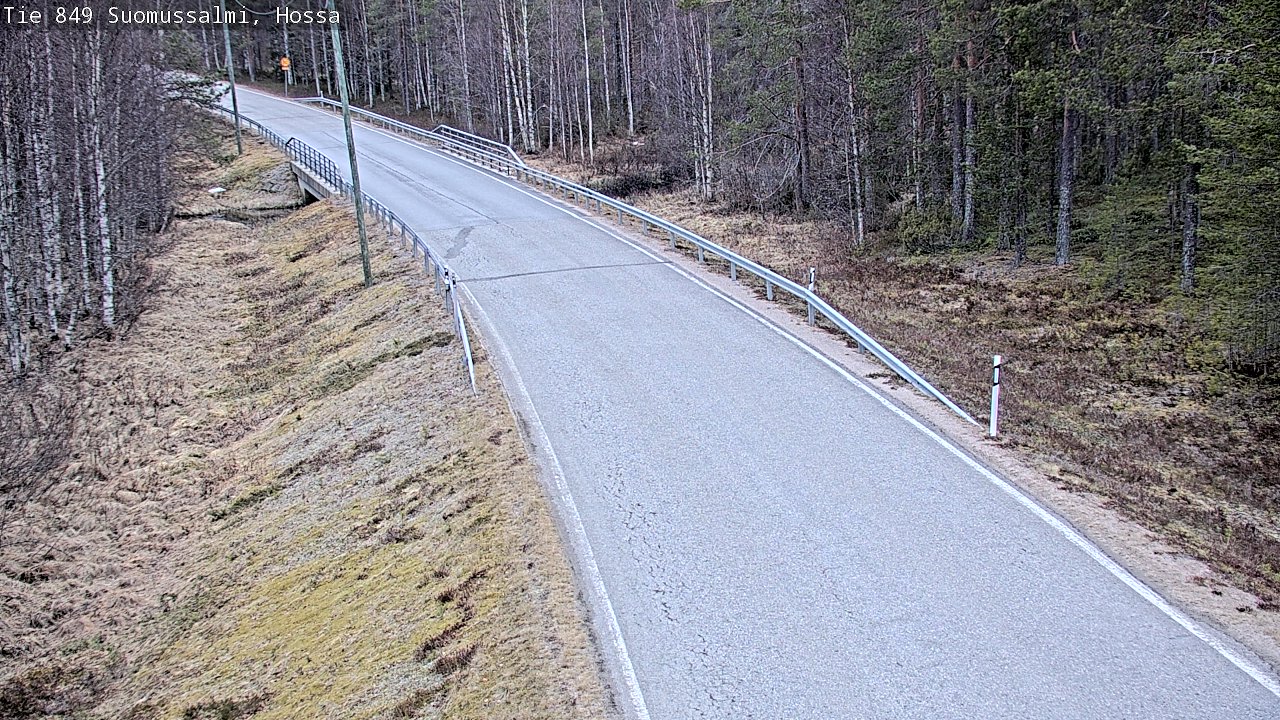 Kelikamerat Kuva Tie 843 Suomussalmi, Hossa, Suomussalmi, Kainuu