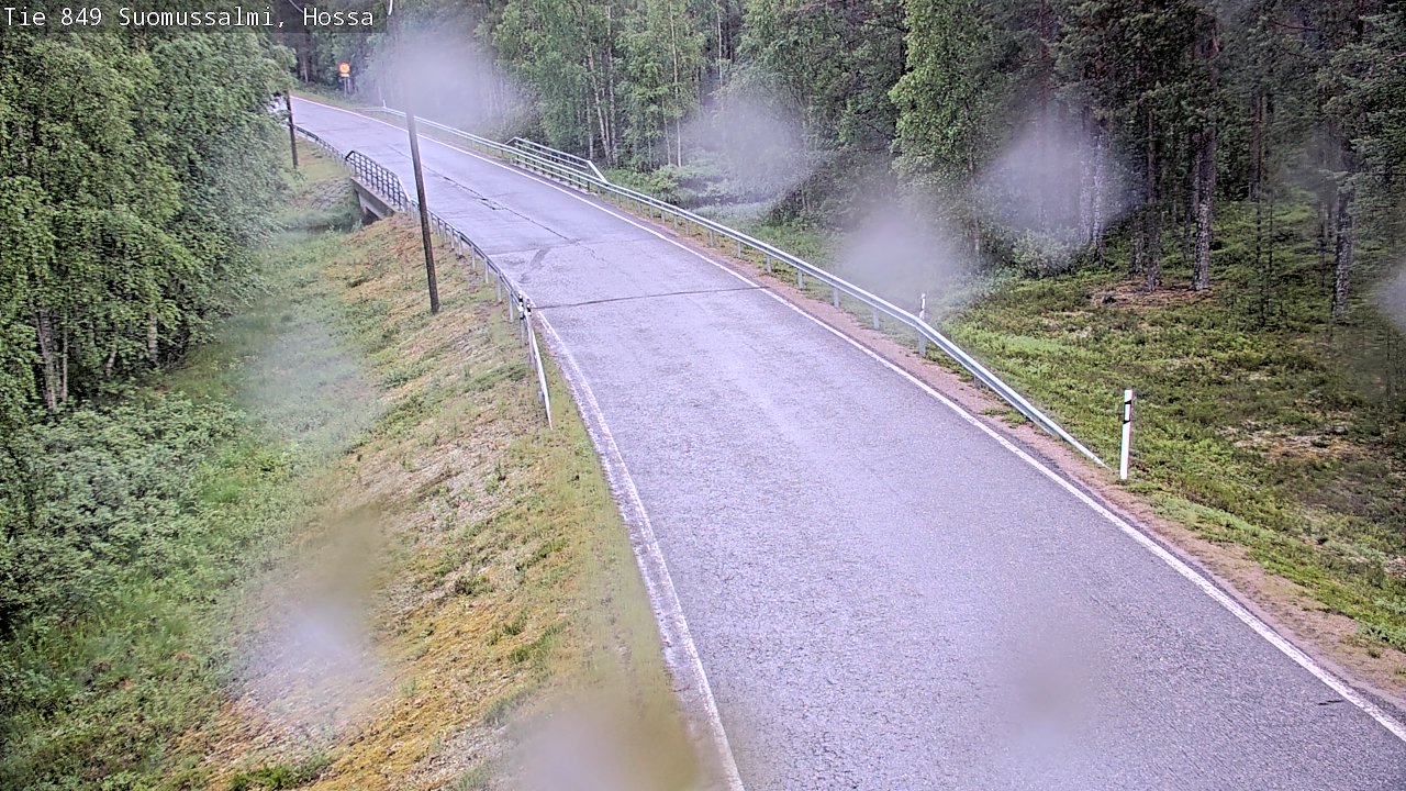Kelikamerat Kuva Tie 843 Suomussalmi, Hossa, Suomussalmi, Kainuu