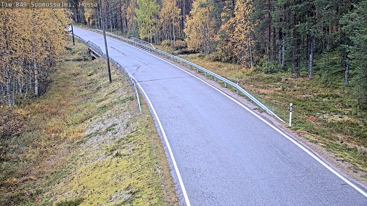 Kelikamerat Kuva Tie 843 Suomussalmi, Hossa, Suomussalmi, Kainuu