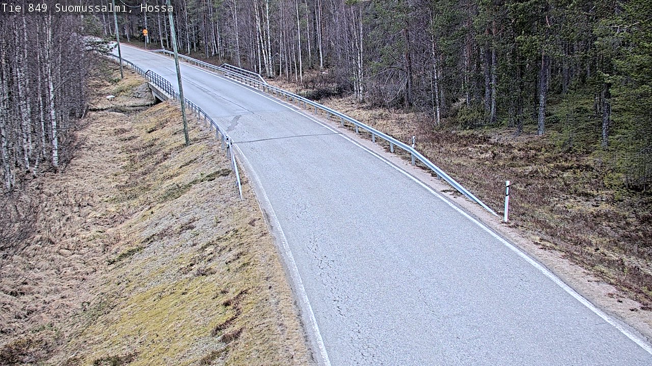 Kelikamerat Kuva Tie 843 Suomussalmi, Hossa, Suomussalmi, Kainuu