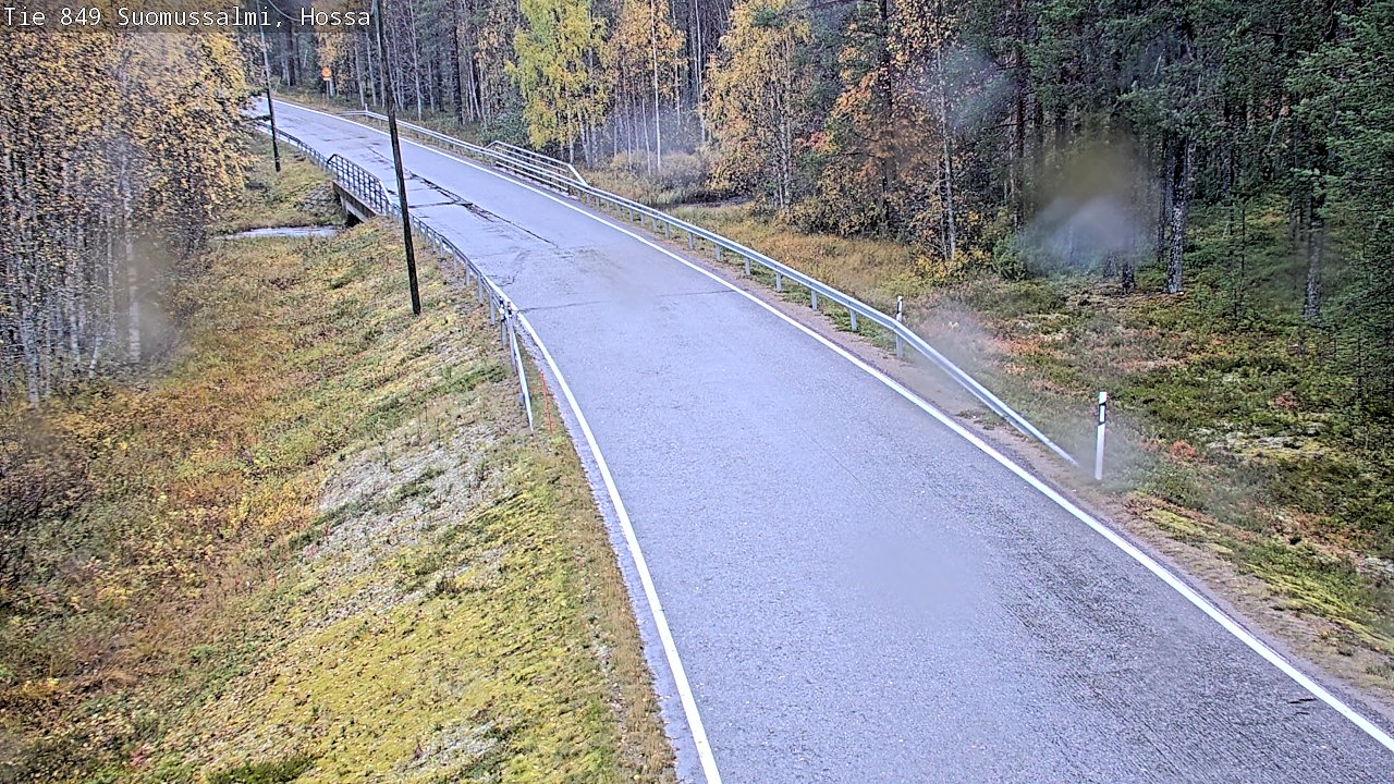 Weather Camera Image Road 950 843 Suomussalmi, Hossa, Suomussalmi, Kainuu
