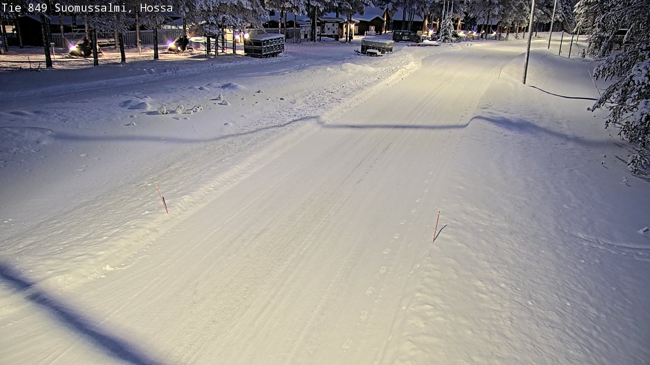 Kelikamerat Kuva Tie 843 Suomussalmi, Hossa, Suomussalmi, Kainuu