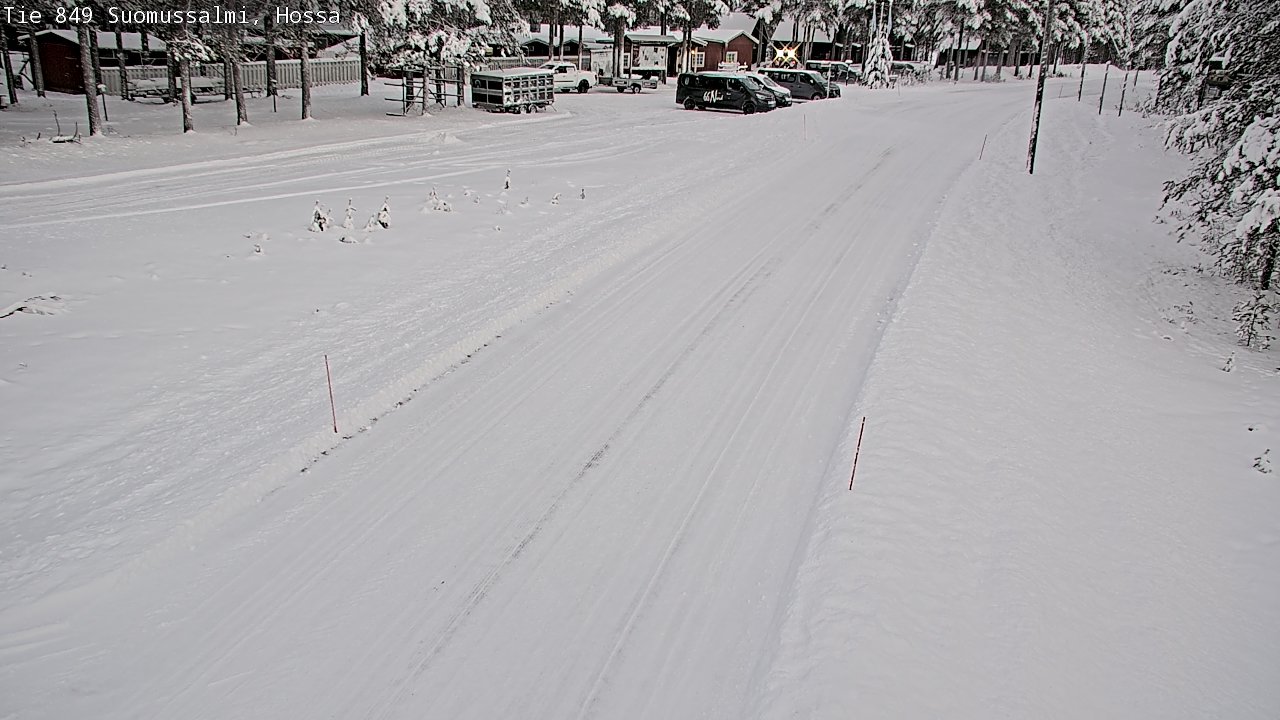Weather Camera Image Road 950 843 Suomussalmi, Hossa, Suomussalmi, Kainuu