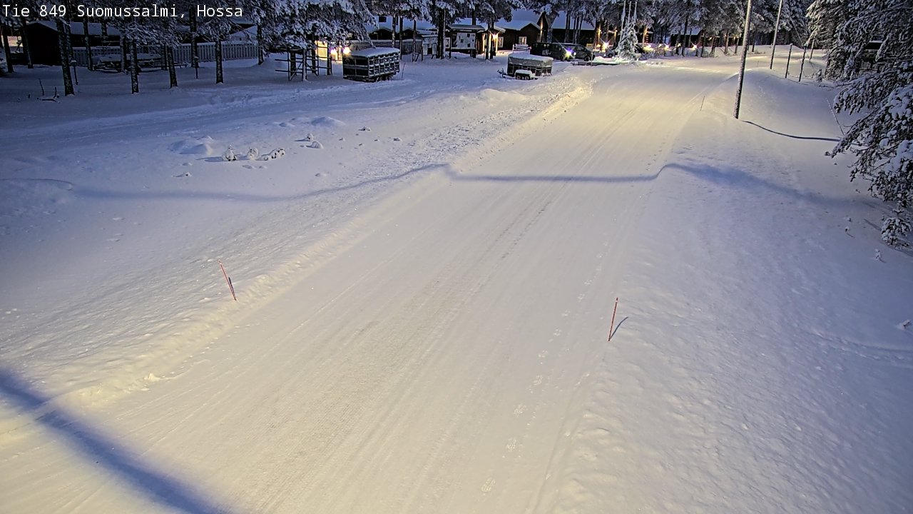 Kelikamerat Kuva Tie 843 Suomussalmi, Hossa, Suomussalmi, Kainuu