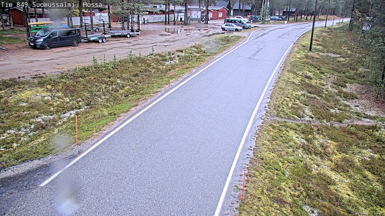 Weather Camera Image Road 950 843 Suomussalmi, Hossa, Suomussalmi, Kainuu