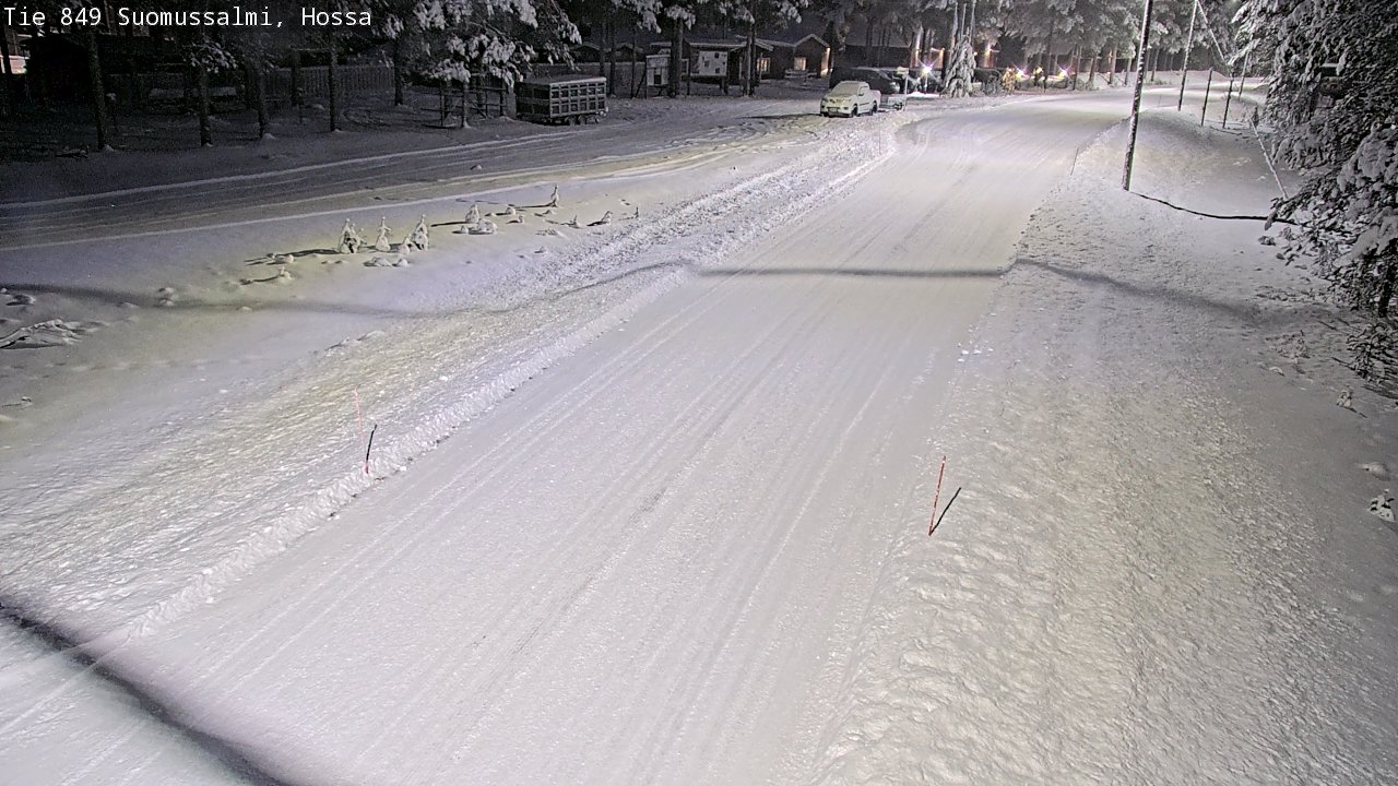 Weather Camera Image Road 950 843 Suomussalmi, Hossa, Suomussalmi, Kainuu