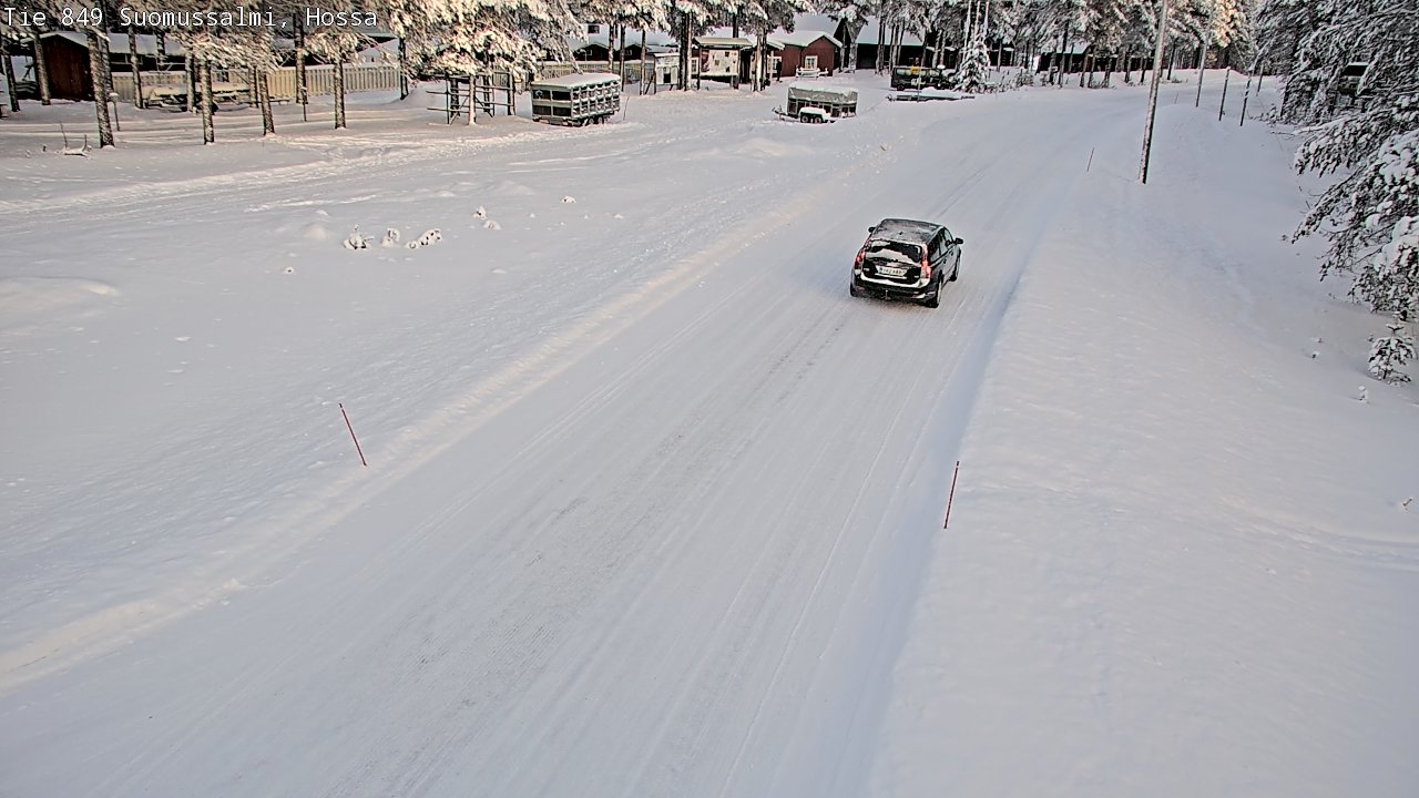 Kelikamerat Kuva Tie 843 Suomussalmi, Hossa, Suomussalmi, Kainuu