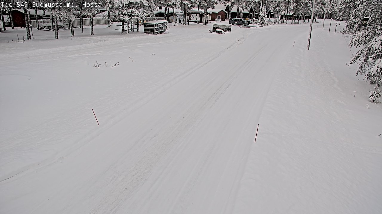 Kelikamerat Kuva Tie 843 Suomussalmi, Hossa, Suomussalmi, Kainuu