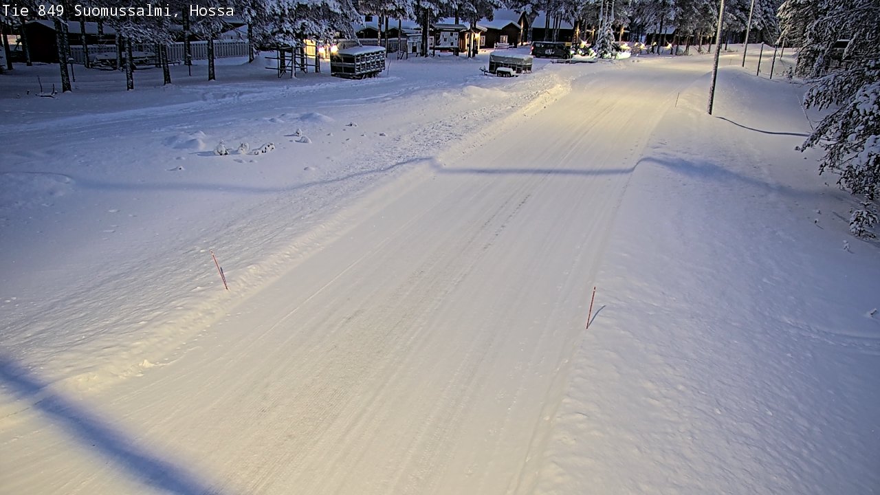 Kelikamerat Kuva Tie 843 Suomussalmi, Hossa, Suomussalmi, Kainuu