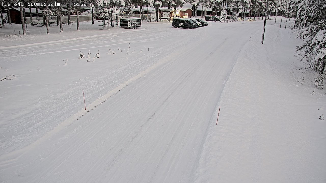 Weather Camera Image Road 950 843 Suomussalmi, Hossa, Suomussalmi, Kainuu