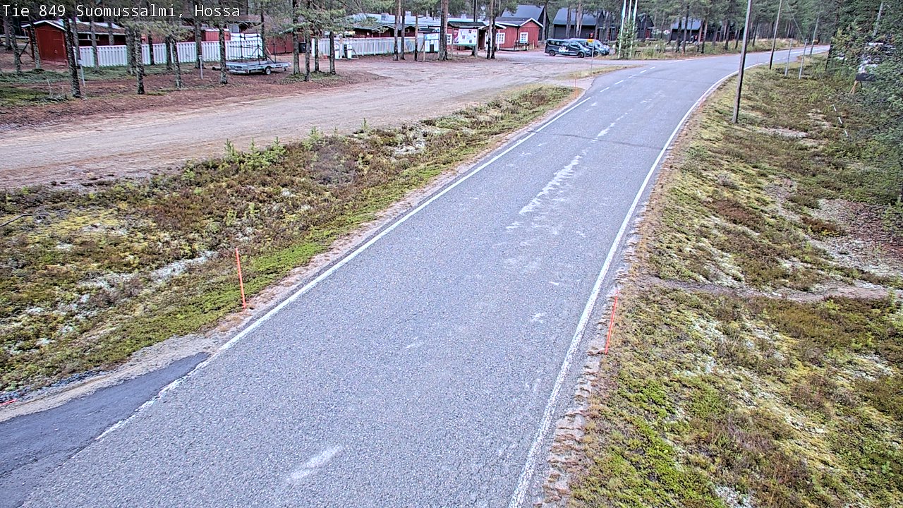 Kelikamerat Kuva Tie 843 Suomussalmi, Hossa, Suomussalmi, Kainuu