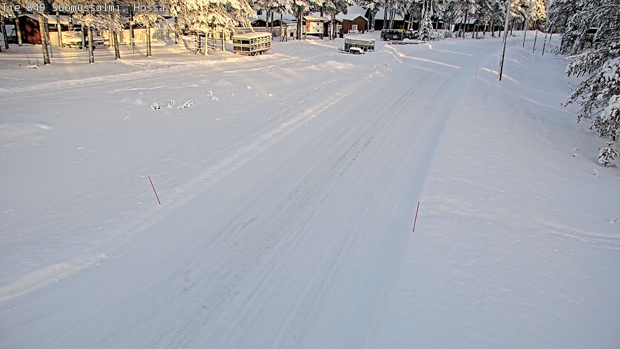 Kelikamerat Kuva Tie 843 Suomussalmi, Hossa, Suomussalmi, Kainuu