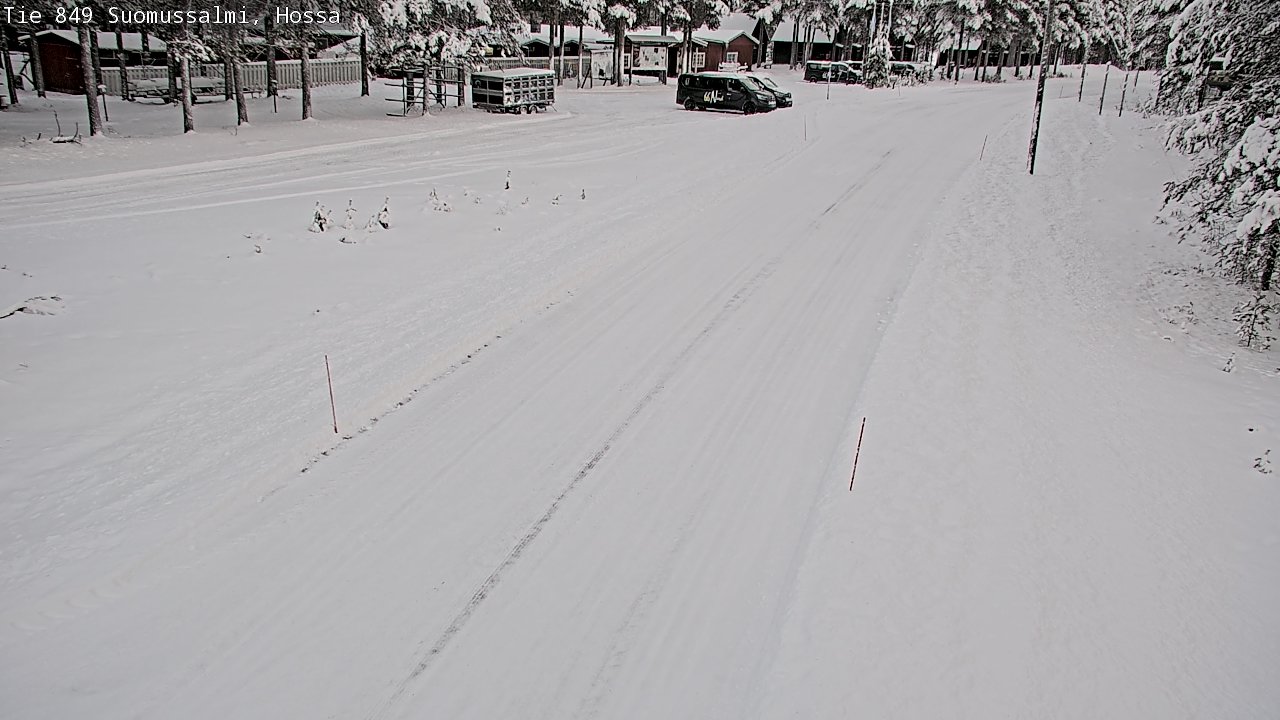 Weather Camera Image Road 950 843 Suomussalmi, Hossa, Suomussalmi, Kainuu