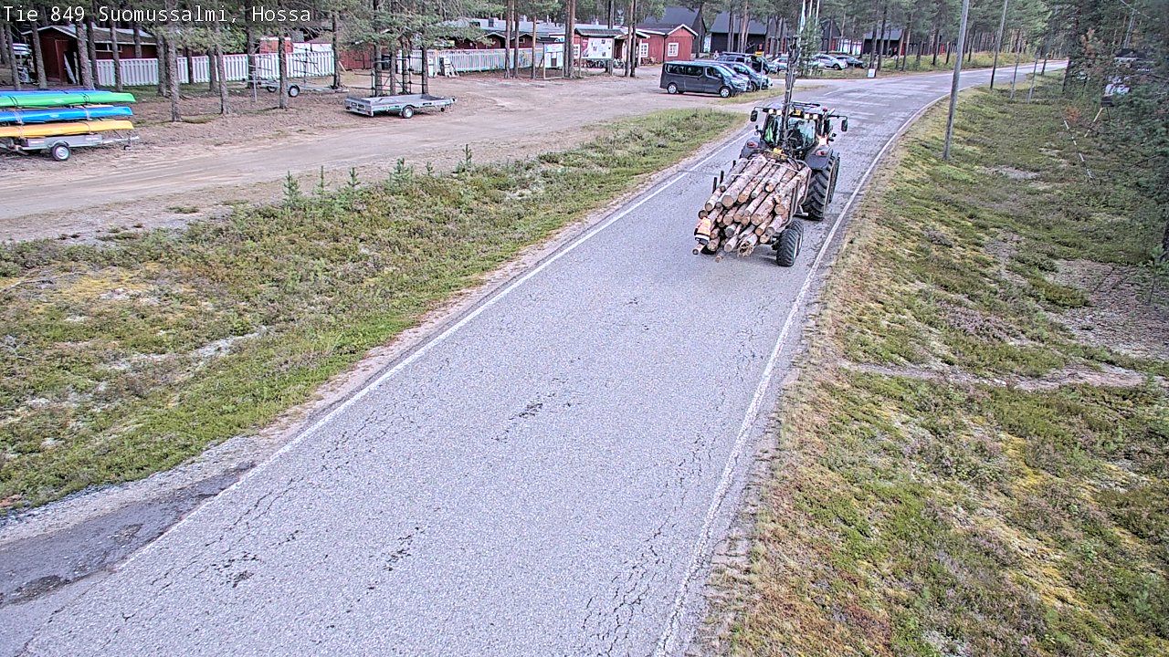 Kelikamerat Kuva Tie 843 Suomussalmi, Hossa, Suomussalmi, Kainuu