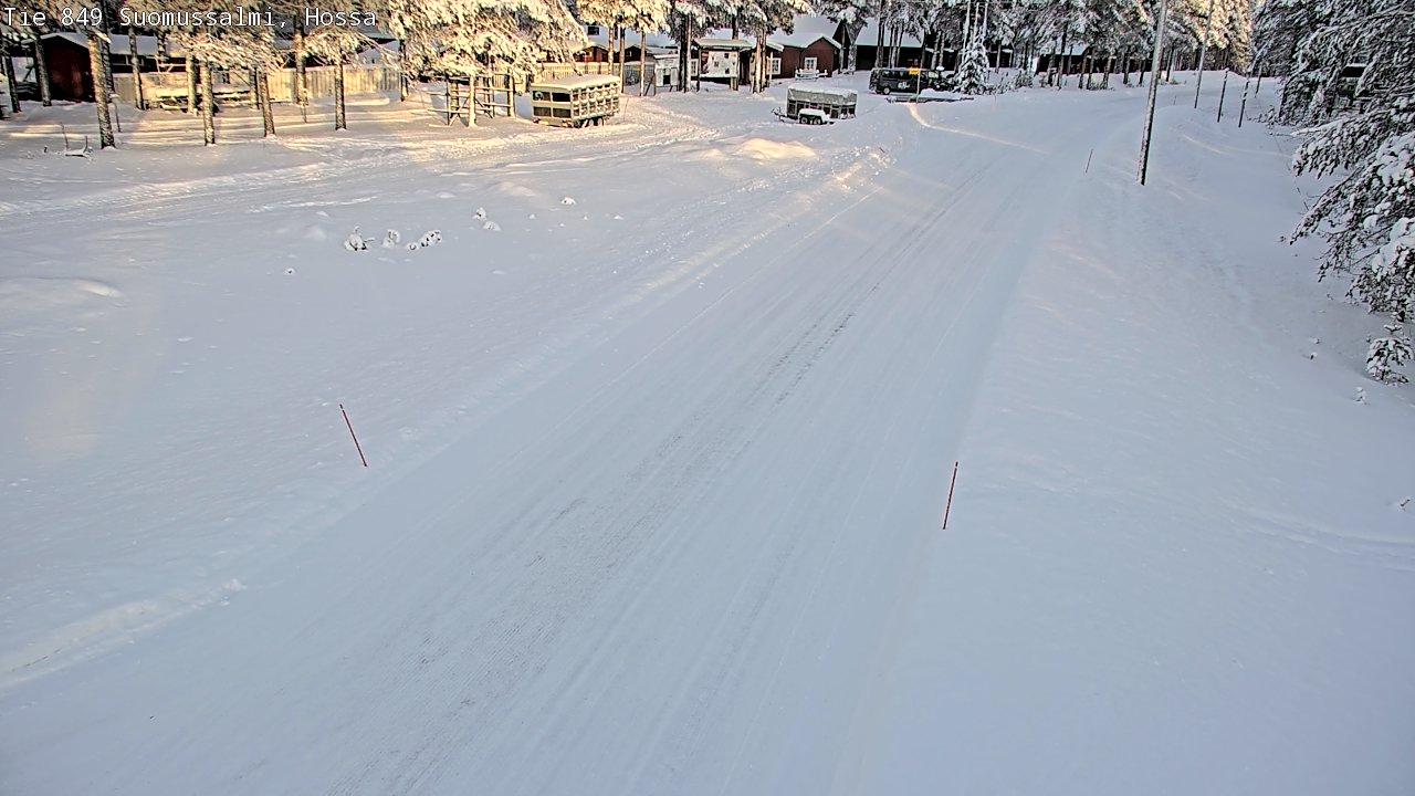 Kelikamerat Kuva Tie 843 Suomussalmi, Hossa, Suomussalmi, Kainuu