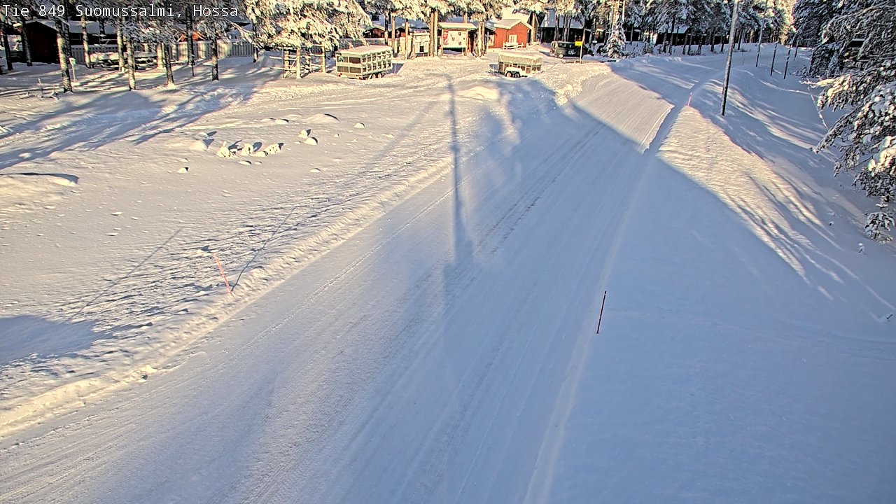 Kelikamerat Kuva Tie 843 Suomussalmi, Hossa, Suomussalmi, Kainuu