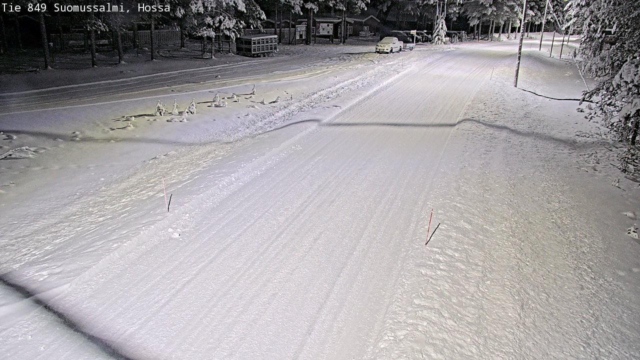 Weather Camera Image Road 950 843 Suomussalmi, Hossa, Suomussalmi, Kainuu