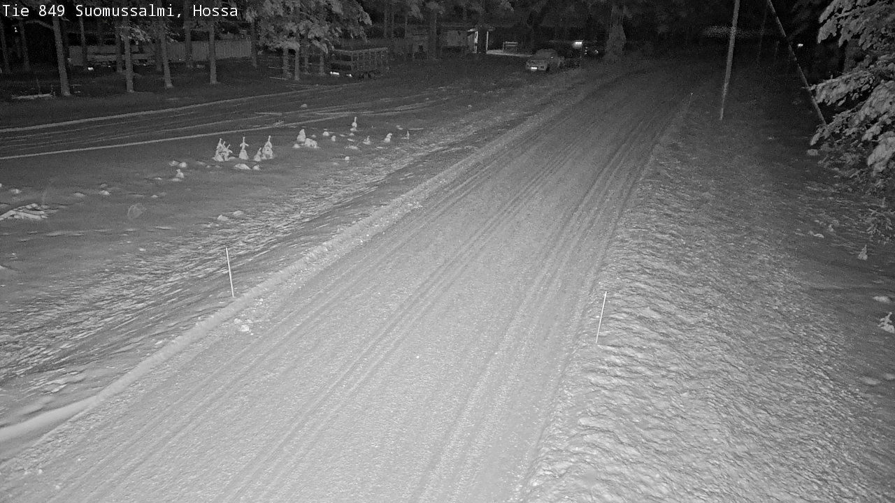 Weather Camera Image Road 950 843 Suomussalmi, Hossa, Suomussalmi, Kainuu