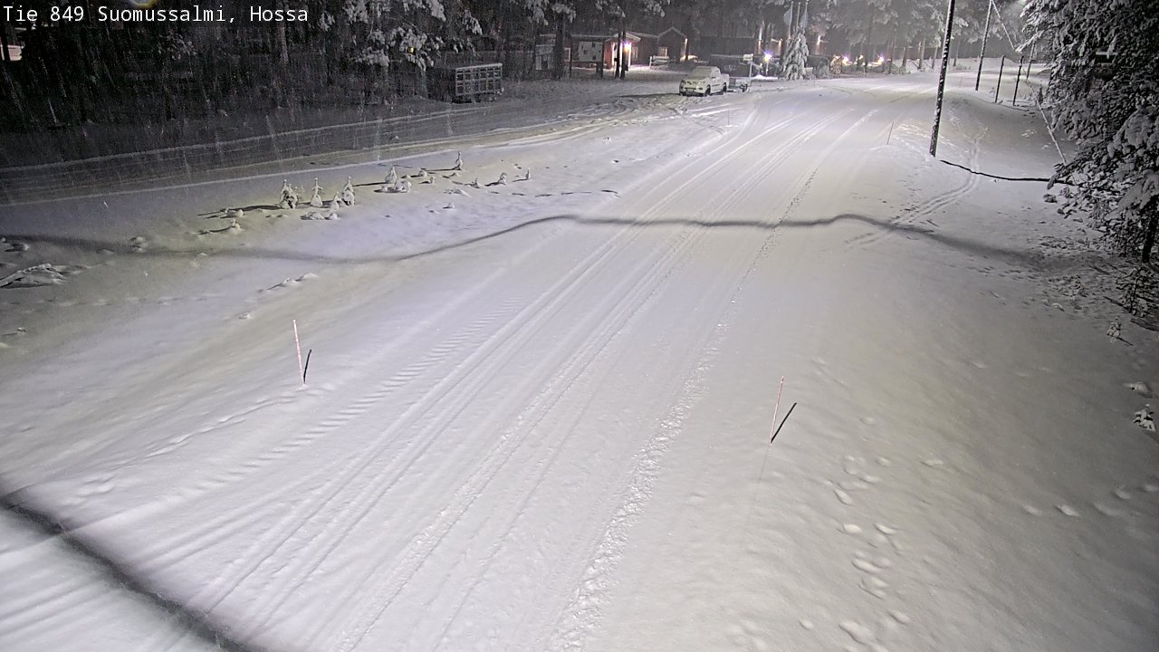 Weather Camera Image Road 950 843 Suomussalmi, Hossa, Suomussalmi, Kainuu