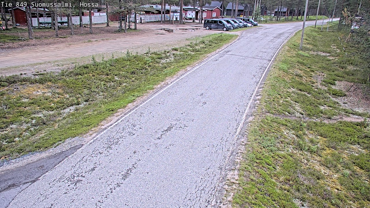 Weather Camera Image Road 950 843 Suomussalmi, Hossa, Suomussalmi, Kainuu