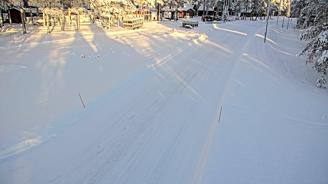 Kelikamerat Kuva Tie 843 Suomussalmi, Hossa, Suomussalmi, Kainuu