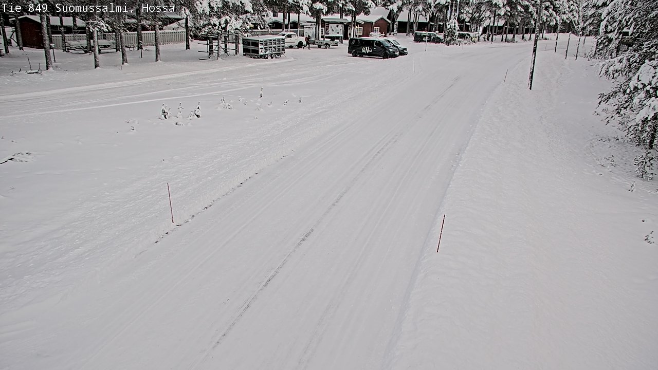 Weather Camera Image Road 950 843 Suomussalmi, Hossa, Suomussalmi, Kainuu