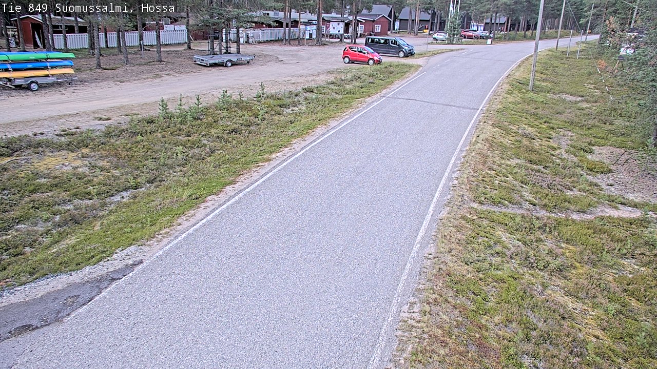 Kelikamerat Kuva Tie 843 Suomussalmi, Hossa, Suomussalmi, Kainuu