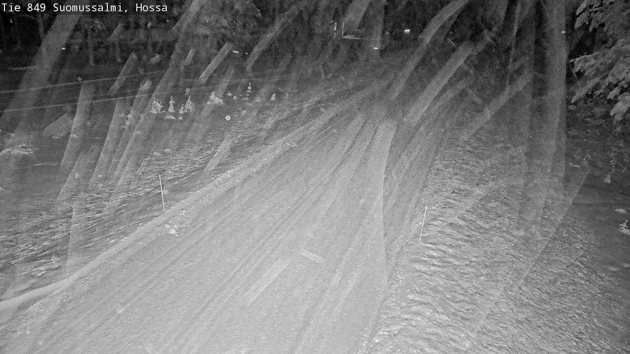 Weather Camera Image Road 950 843 Suomussalmi, Hossa, Suomussalmi, Kainuu
