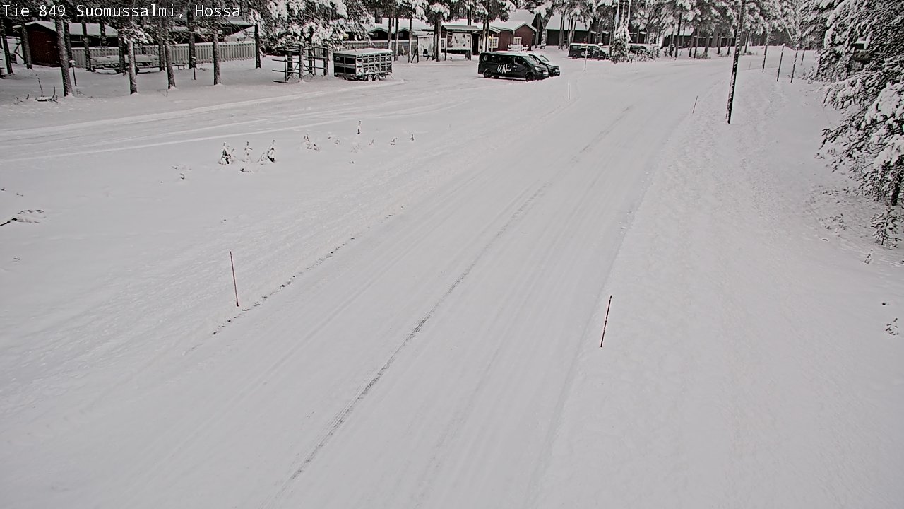Weather Camera Image Road 950 843 Suomussalmi, Hossa, Suomussalmi, Kainuu