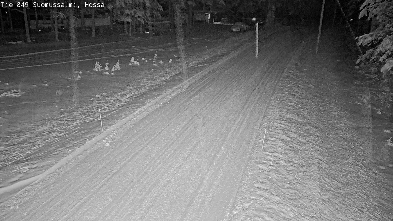 Weather Camera Image Road 950 843 Suomussalmi, Hossa, Suomussalmi, Kainuu