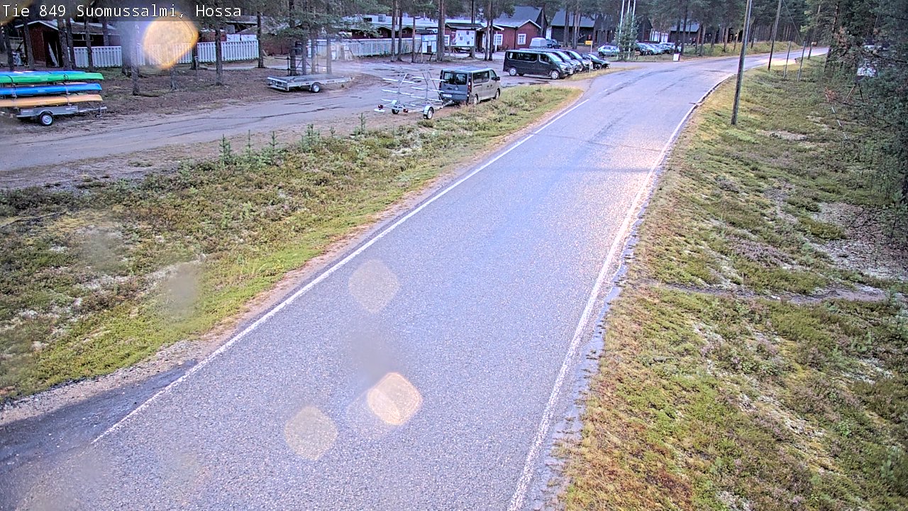 Kelikamerat Kuva Tie 843 Suomussalmi, Hossa, Suomussalmi, Kainuu