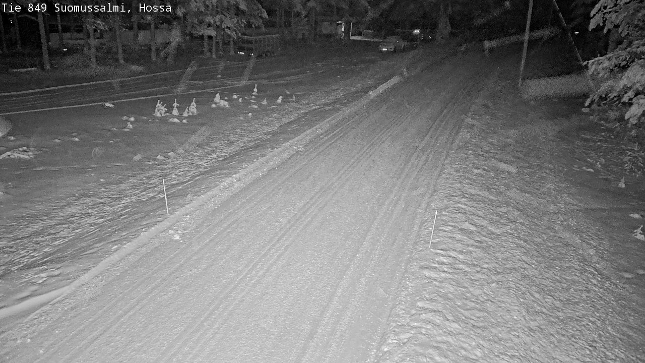 Weather Camera Image Road 950 843 Suomussalmi, Hossa, Suomussalmi, Kainuu