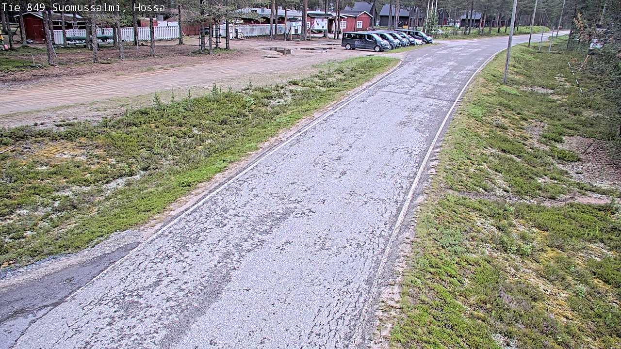 Weather Camera Image Road 950 843 Suomussalmi, Hossa, Suomussalmi, Kainuu
