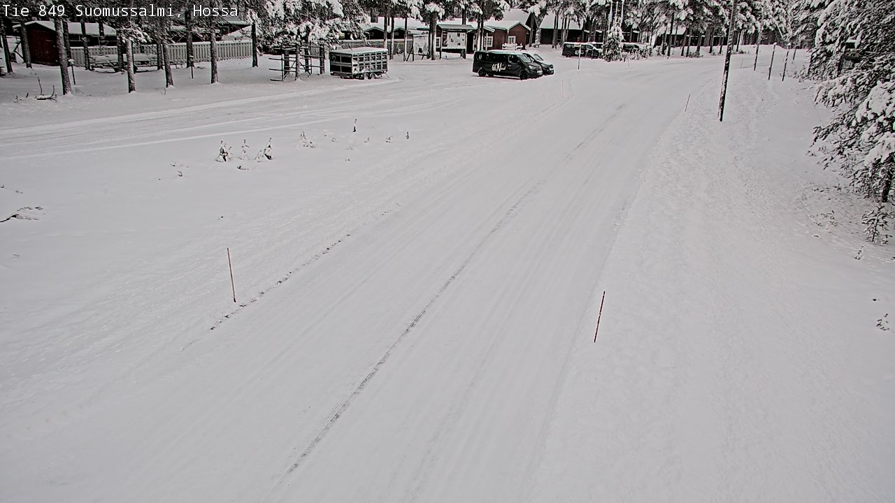 Weather Camera Image Road 950 843 Suomussalmi, Hossa, Suomussalmi, Kainuu