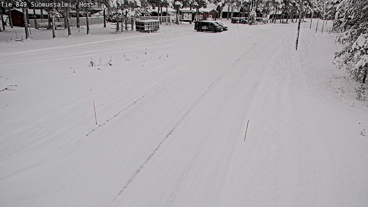 Weather Camera Image Road 950 843 Suomussalmi, Hossa, Suomussalmi, Kainuu