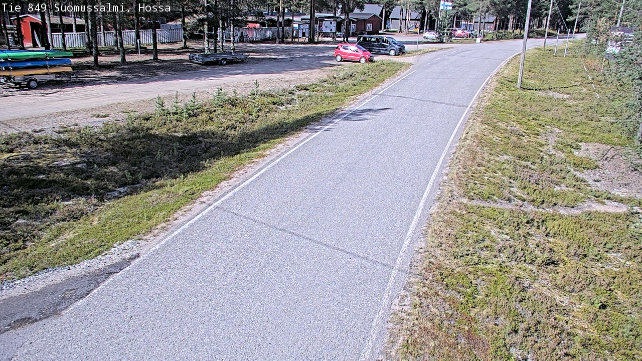 Kelikamerat Kuva Tie 843 Suomussalmi, Hossa, Suomussalmi, Kainuu