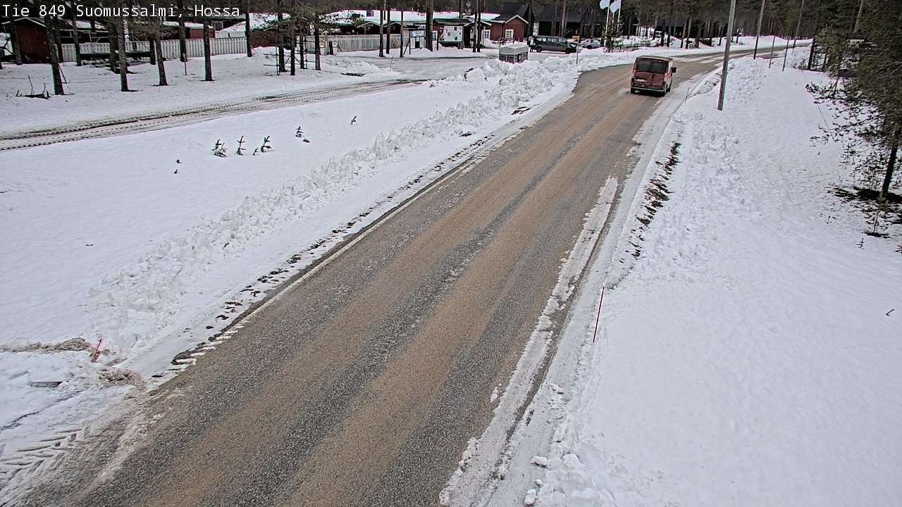 Weather Camera Image Road 950 843 Suomussalmi, Hossa, Suomussalmi, Kainuu