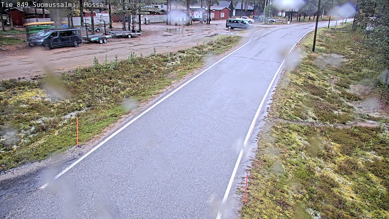 Weather Camera Image Road 950 843 Suomussalmi, Hossa, Suomussalmi, Kainuu